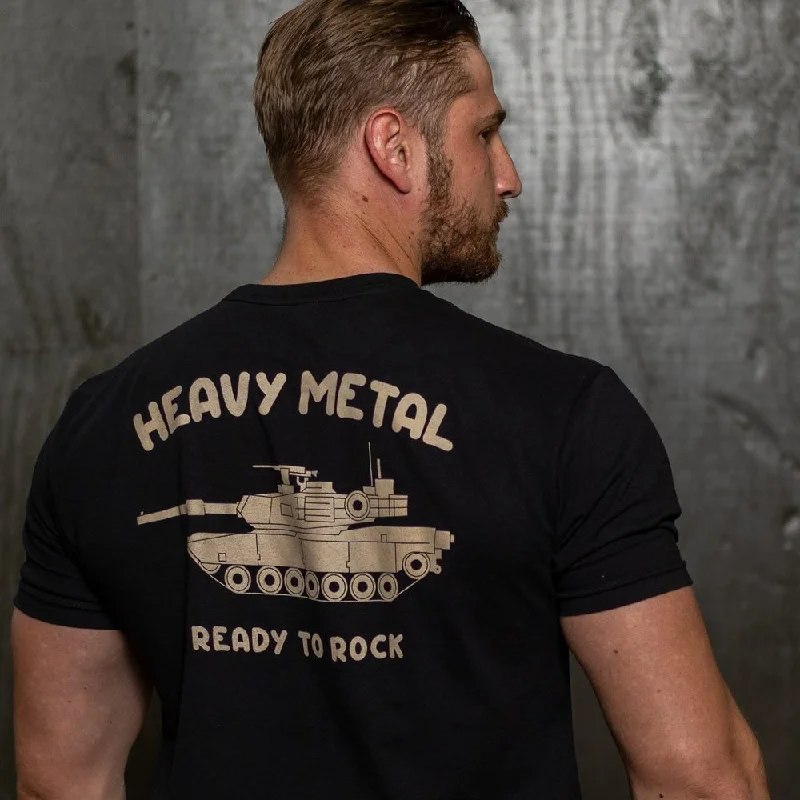 Heavy Metal T-Shirt - Black