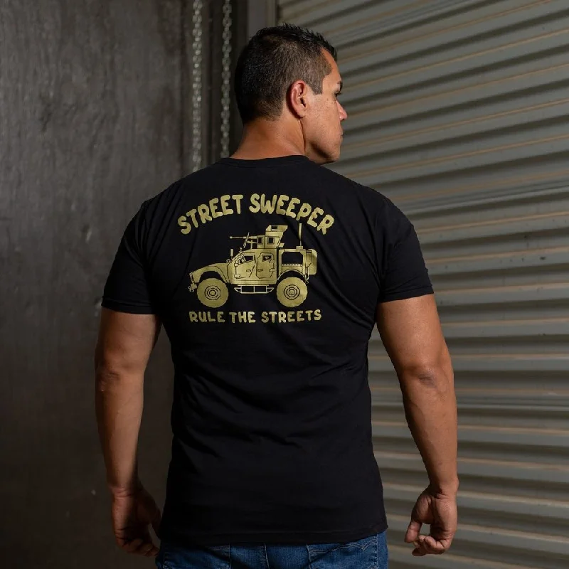 Street Sweeper T-Shirt - Black