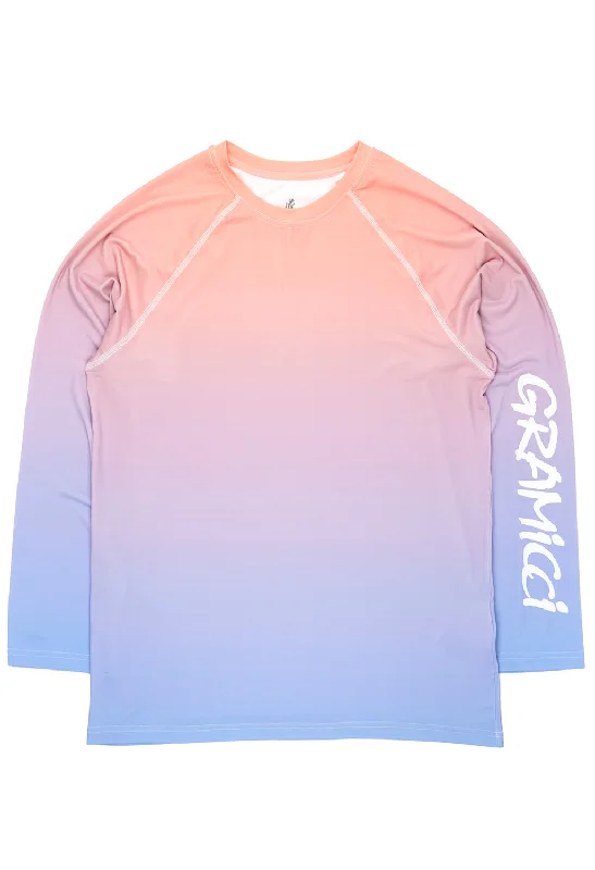 Gramicci UPF-Shield Long Sleeve Top - Gradation Blue