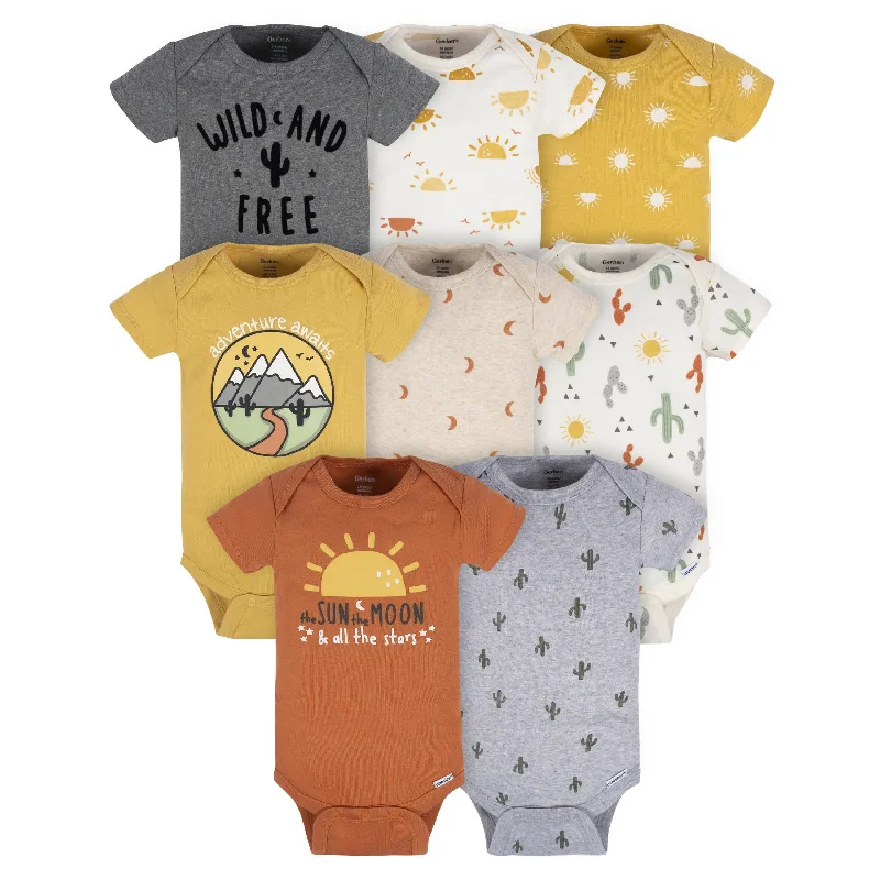 8-Pack Baby Neutral Southwest Onesies® Bodysuits