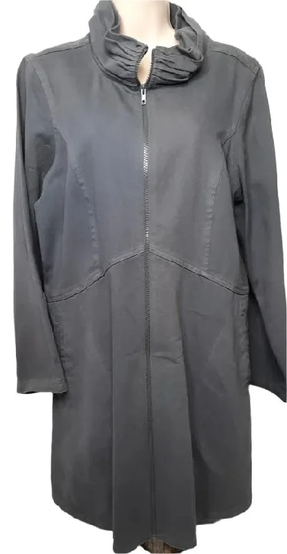 Jacket 2 Pocket Grey Women's Tw5195