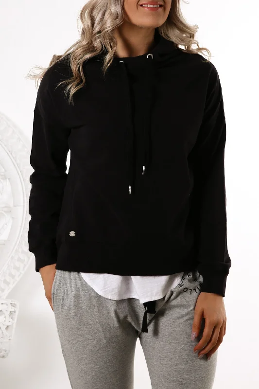 Jasmine Hoodie Black