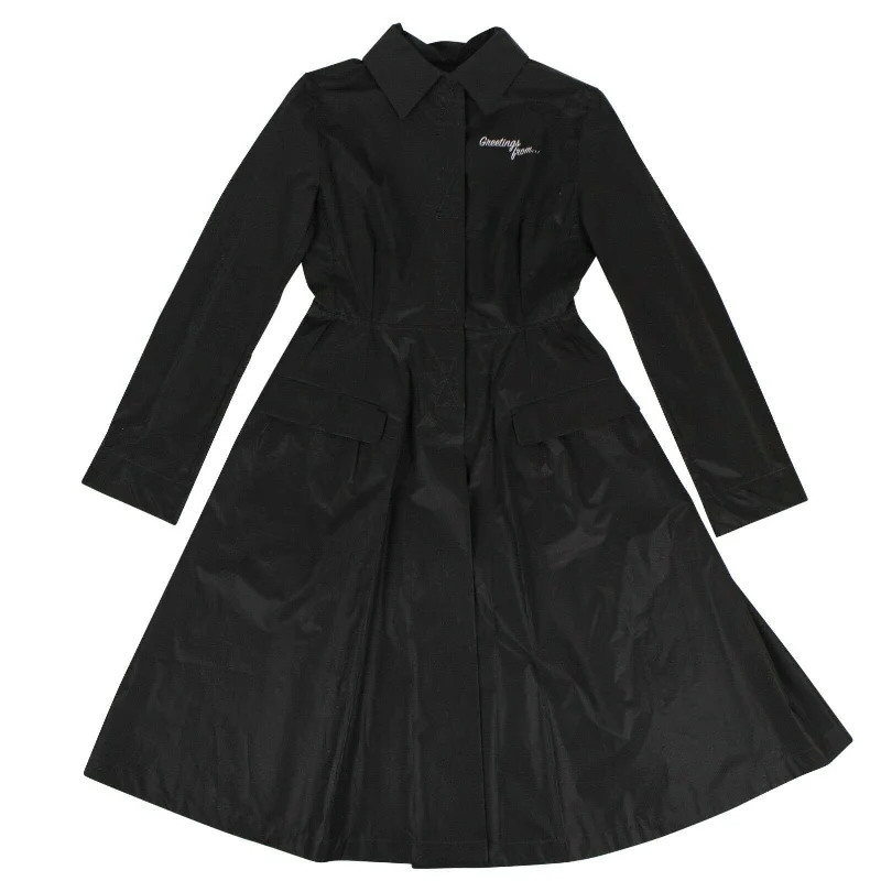 Women's 'Recovery' Windbreaker Coat - Black