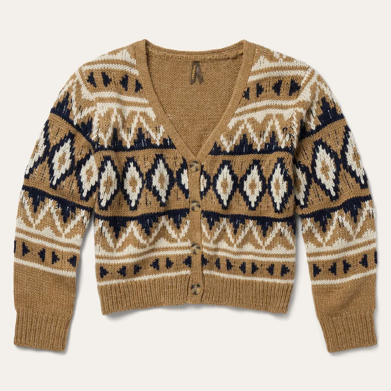 Gold Aztec Cardigan