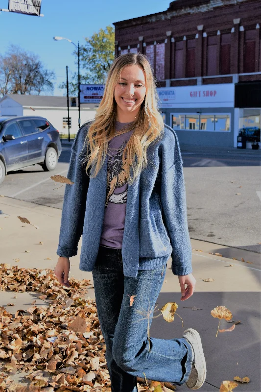 The Blue June Cardigan