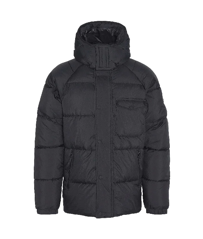 Haze Puffer Jacket - Black