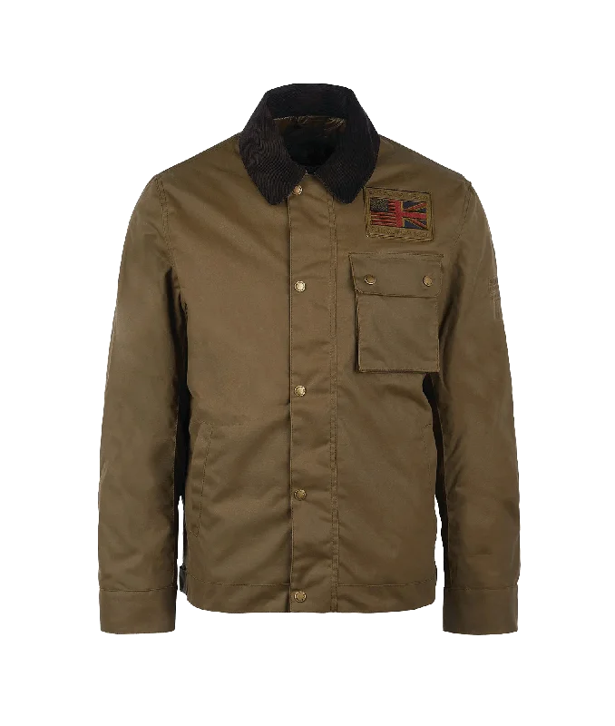 Steve McQueen Workers Wax Jacket - Brown