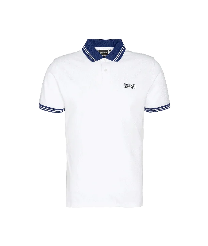 Tracker Short-Sleeved Polo Shirt - White