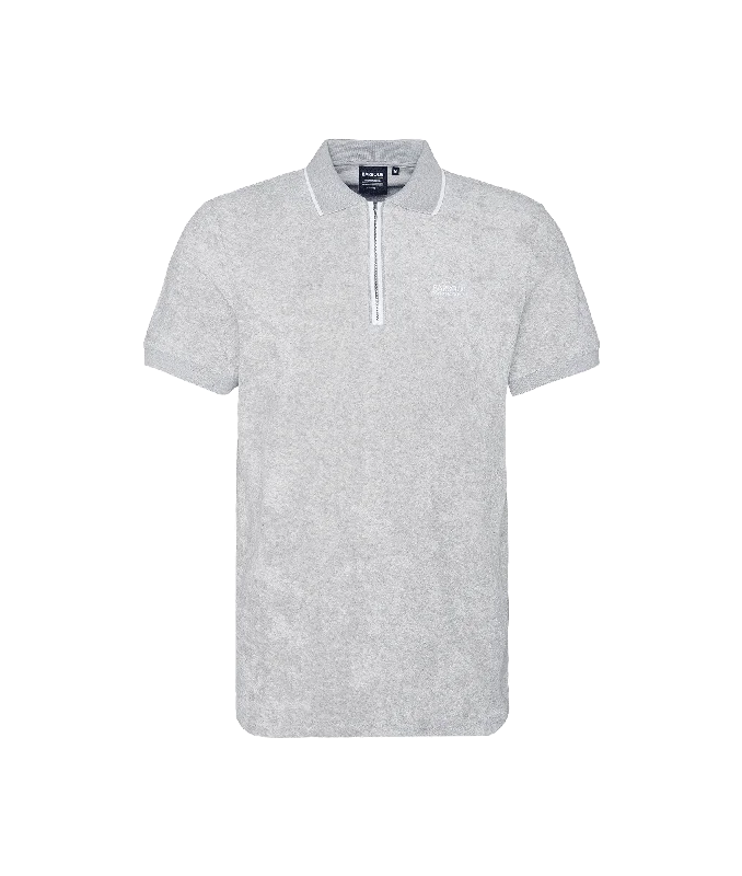 Wilton Terry Short-Sleeved Polo Shirt - Grey