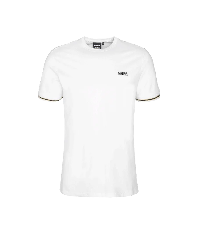 Torque Tipped T-Shirt - White