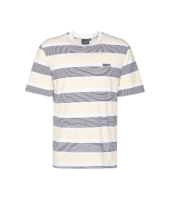 Putney Striped T-Shirt - White