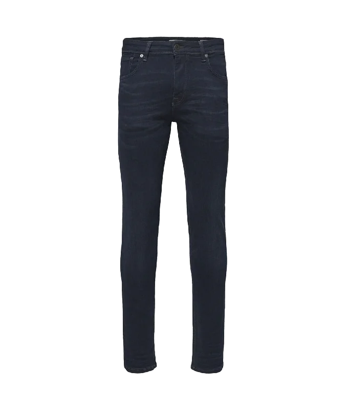 Dark Wash Slim Fit Jeans - Navy