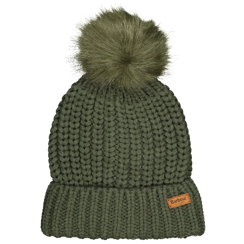 Saltburn Beanie Hat - Olive