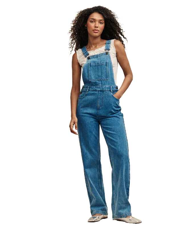 Denim Dungarees - Blue